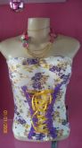 Blusa top primavera