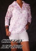 Blusa chiffon primavera
